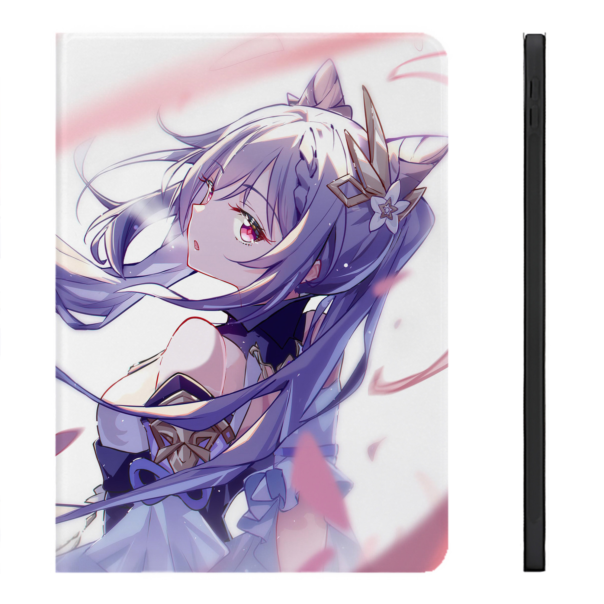 げんし神 genshin IPadケース ペンホルダー付き ブックスタイルデザイン